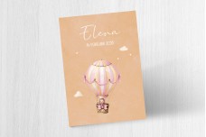 Meisje en luchtballon Meisje en luchtballon